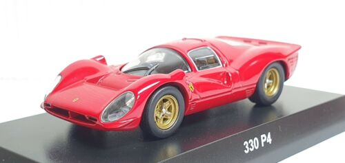 Details about   1/64 Kyosho FERRARI IV 330 P4 RED Closed Top diecast car model 
