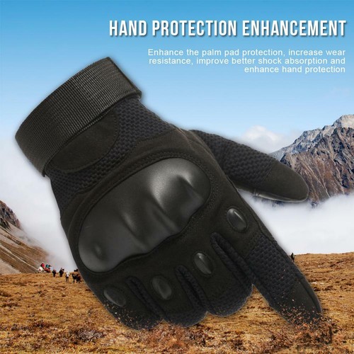 Man Climbing Fitness Riding Full Finger Gloves Outdoor Non-Slip Sport Mittens