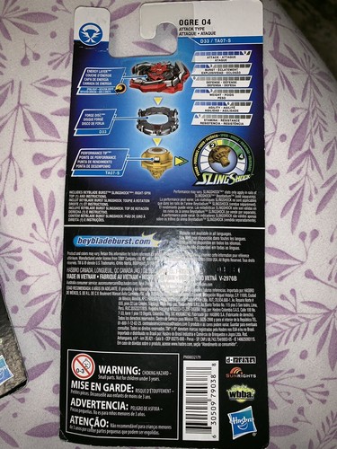Beyblade Burst Turbo Bundle Ogre Flame Diomedes Iron X Surtr Kraken SlingShock