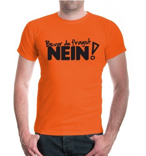 Hommes unisexe manches courtes T-shirt avant que tu demandes non amusante Proverbes Funshirt