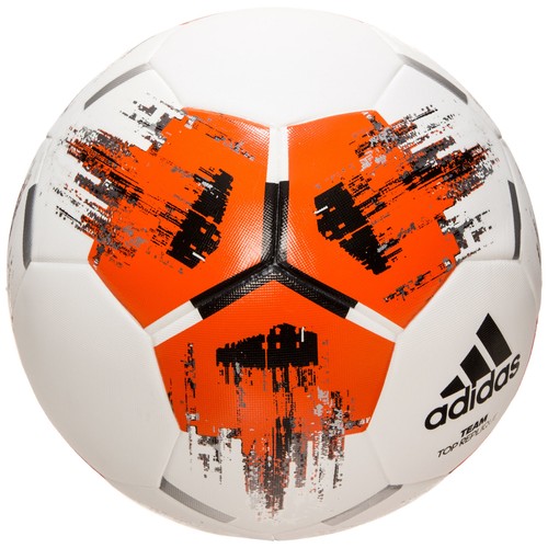 orange NEU adidas Performance Team TopReplique Trainingsball weiß