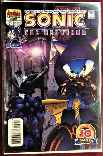 SONIC The HEDGEHOG Comic Book #97 July 2001 KNUCKLES Bagged /& Boarded NM