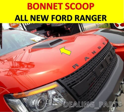 BONNET AIR FLOW INTAKE SCOOP COVER COLOURED FOR ALL NEW FORD RANGER 2012 