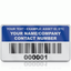 Choice of Colours Heavy Duty Standard Size Asset ID Labels Design 2