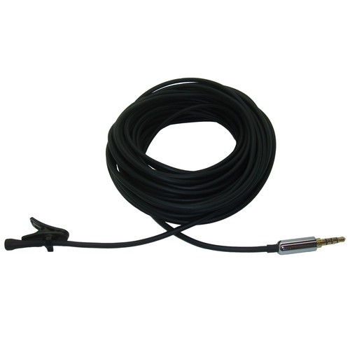 MINI Microfono Clip per bavero lavalier per Smart Phone /& fotocamera video TABLET APP