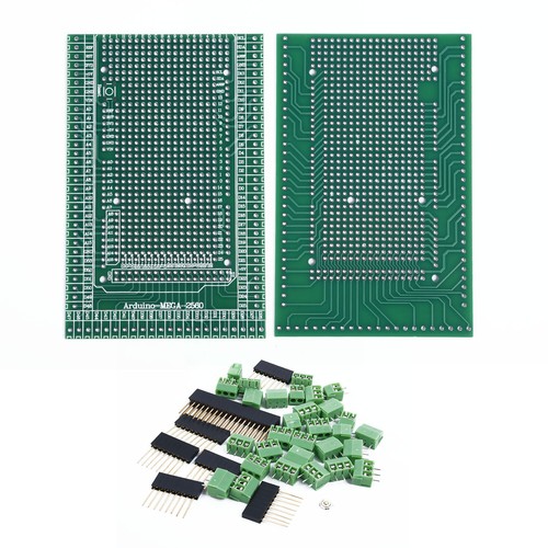 1pc MEGA-2560 Mini Terminal Block Shields Board Kit Prototype PCB For Arduino