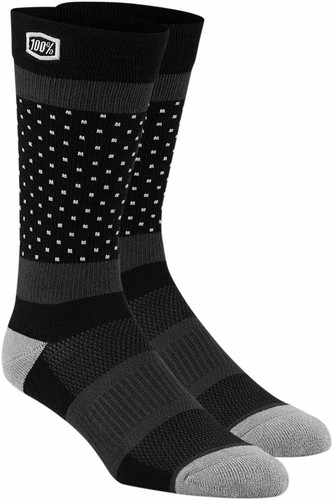 SM-MD 100/% MX Motocross Men/'s OPPOSITION Casual Socks Black//Gray