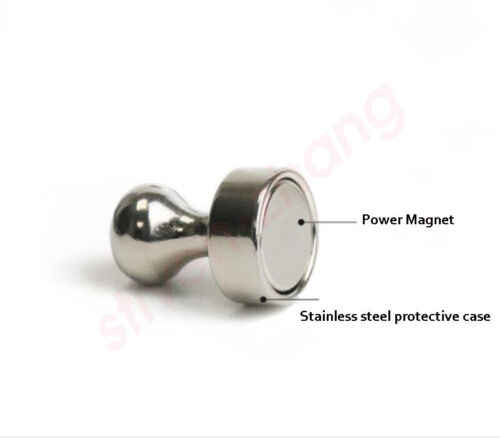 4-50pcs Strong Magnets Fridge Memo Magnet Push Pin Skittle Notice Board Skittles 