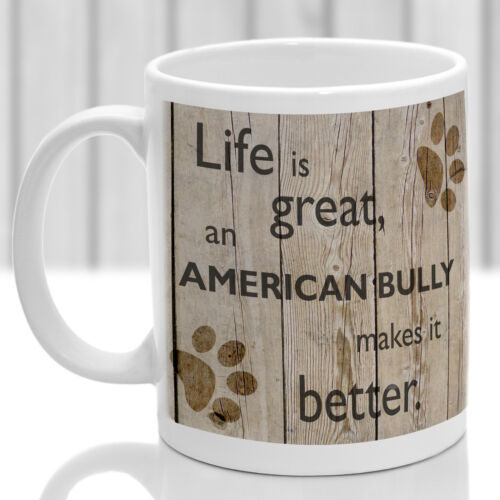 American Bully gift ideal present for dog lover American Bully mug 