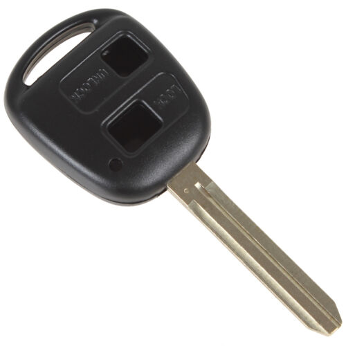Car 2Button Remote Key Shell Case for Toyota Prado Corolla Yaris RAV4 Echo Blank 