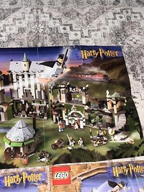 LEGO HARRY POTTER Manuals 4700 series 4704 4705 4714 4722 & Poster LOT Y2K