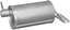 VW SHARAN I 1.8 T 1997-2000 Silencer Exhaust System 934B