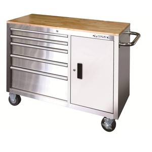 Drawer-Stainless-Steel-Rolling-Workbench-1-Door-Toolbox-Cabinet-Wood