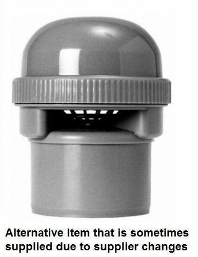 Anti Syphon Valve Prevents WC /& Trap Suction Grey Air Admittance Valve 50 mm