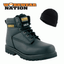 Dewalt Maxi en cuir noir travail goodyear cousu work boot free BEANIE HAT