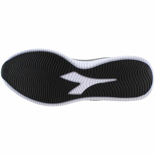 Mens Grey Diadora Eagle Casual Running Shoes
