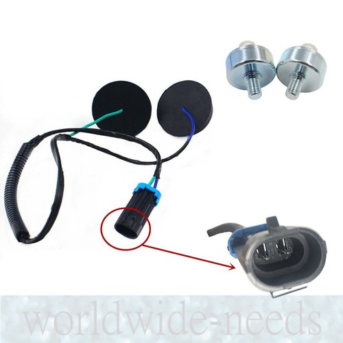 NEW GM DUAL KNOCK SENSORS /& WIRE HARNESS LS1 LQ9 LS6 6.0L 5.3L 4.8L 8.1L