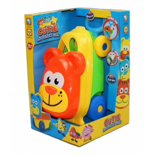 Baby Toys Shape Sorter Suitcase Teach Time Shape and Colours Toddler Toy New