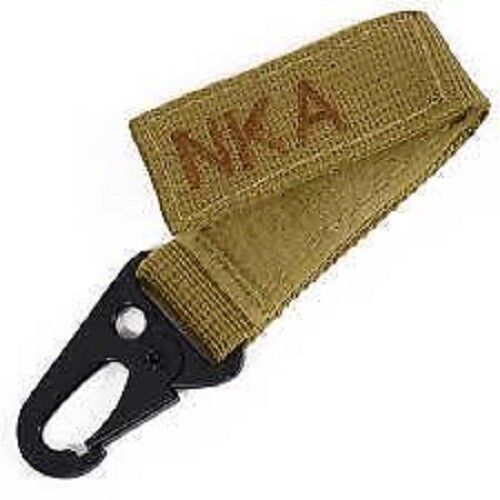 Molle Blood Group Hook NKA Keychain No Known Allergies 