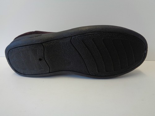 Mens Brown//Burgundy Four Seasons Slippers UK Sizes 6-12 Bruce