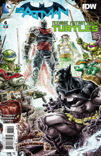 Batman//TMNT #6 1st Print Cover A Series 1 2015 2016 Teenage Mutant Ninja Turtles
