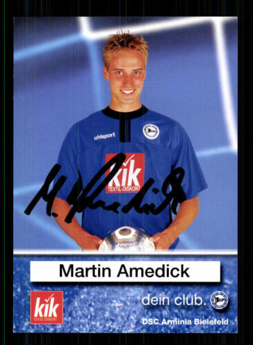 Martin Amedick Autogrammkarte Arminia Bielefeld 2002-03 Original Sign+A 149462