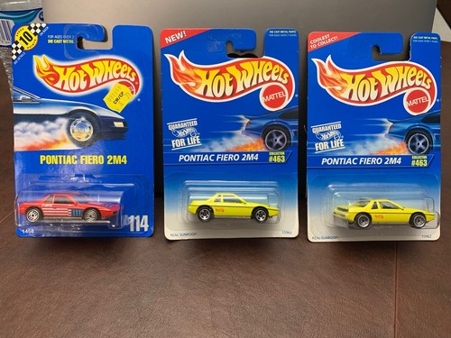 HOT WHEELS PONTIAC FIERO 2M4 COLLECTION
