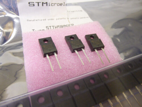 5 unidades/5 pieces stth 5r06fp Ultrafast High Voltage Rectifier 5a 600v 40ns 