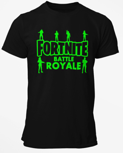 BATTLE  ROYALE Gaming FORTNITE T Shirt Boys Kids Children Adult Gift Tee Top 