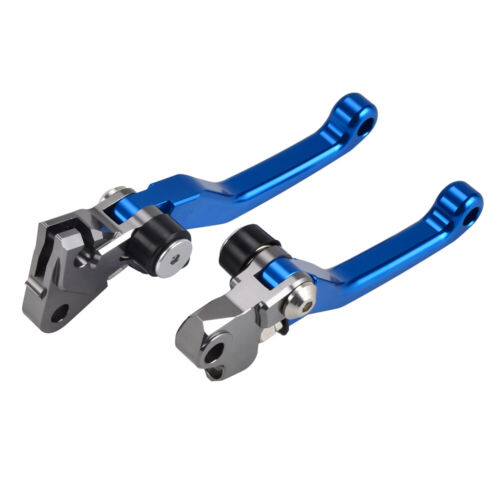 CNC Pivot Brake /& Clutch Levers For Yamaha YZ250 2015-2019 YZ250X 2016-2019 Blue