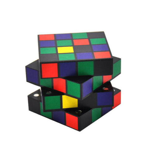 Rubik's Cube Shape Aviation Aluminum Tobacco Grinder 50MM Sharp Blade Teeth