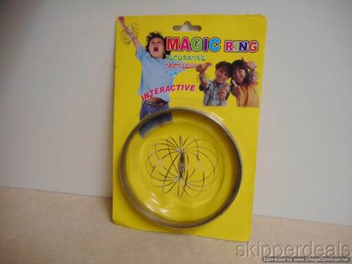MAGIC FLOW RING TOY DECORATIVE INTERACTIVE TACTILE PUN KINETIC TOY BRAND NEW