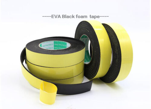 2m L 6mm T 5 Rolls Eva Foam Adhesive Tape Single Sided with 10mm W 