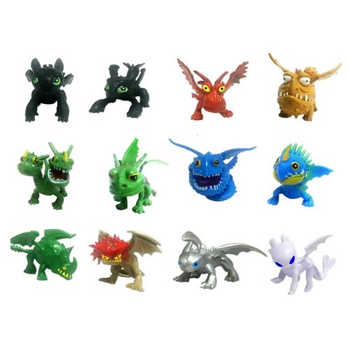 Action Figure Jouet Dragons Dinosaures Godzilla Animaux Cadeau d/'anniversaire Set