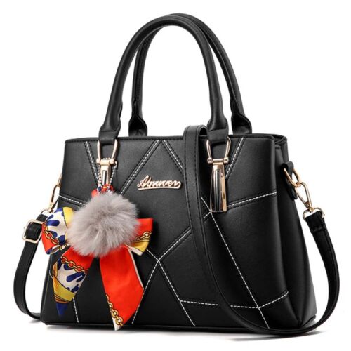 Women PU Leather Tote Bags Crossbody Handbags Shoulder Purse Messenger Satchel