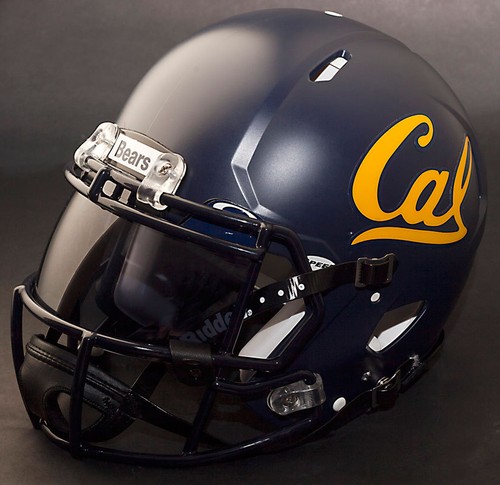 *CUSTOM* CALIFORNIA CAL GOLDEN BEARS Riddell Speed AUTHENTIC Football Helmet