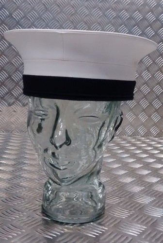 Genuine British Royal Navy RN Sailors Pork Pie Hat Class II All Sizes NEW