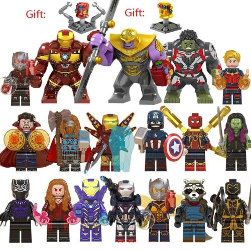 New Building Blocks War Machine Iron Man Thanos Super Hero Gifts Toys Kids 60Pcs
