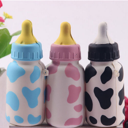 New Squishy Feeding Bottle Toy Scented  Bread Fun Squishy Charms ^P 
