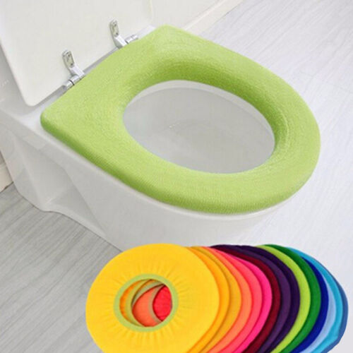 Soft Washable Toilet Seat Pad Lid Top Cover Closestool Bathroom Warmer AR 