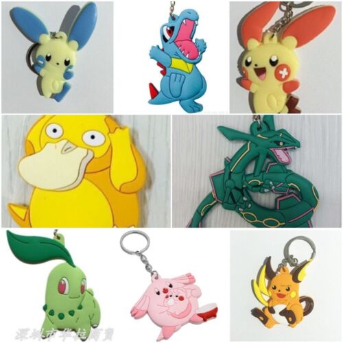 Multi Style Pokemon Key Chain Keychains Pikachu Free Shipping New