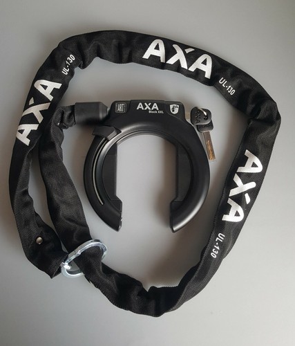 Kette ULC 130 AXA Block XXL Rahmenschloss Fahrradschloss Extrabreit