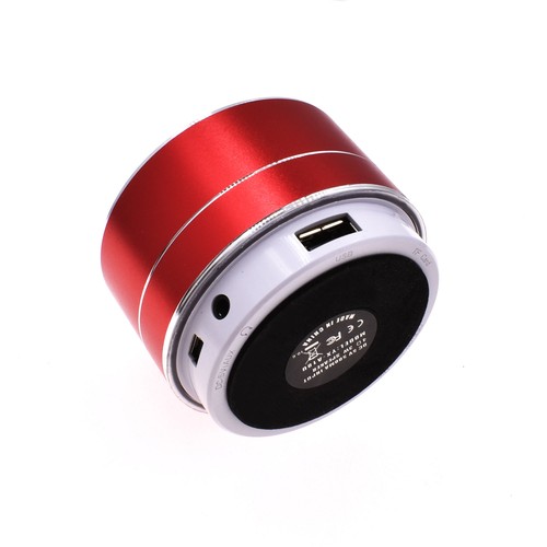 Red A10 Mini Super Bass Stereo Bluetooth Wireless Speaker smartphone