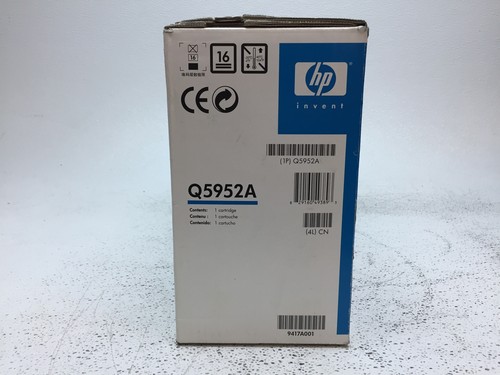 NEW SEALED BOX GENUINE HP Color Laserjet Yellow Toner Print Cartridge Q5952A