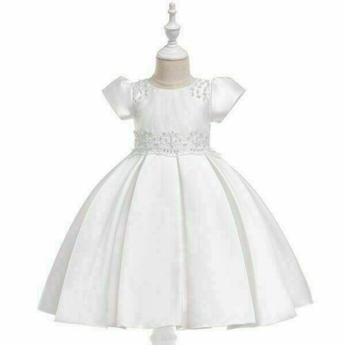 Princess Baby Tutu Party Wedding Kid Girl Dress Bridesmaid Formal Flower Dresses