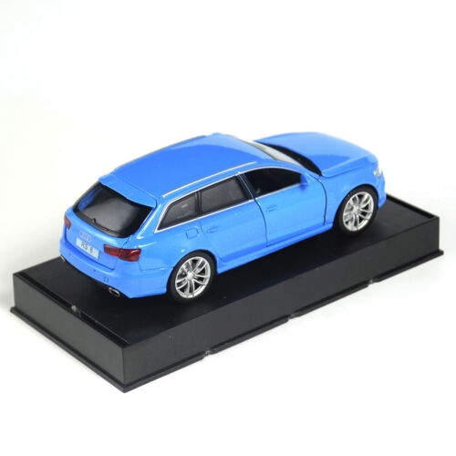 1//32 Audi RS6 Quattro Die Cast Modellauto Spielzeug Geschenk fur Kinder Blau