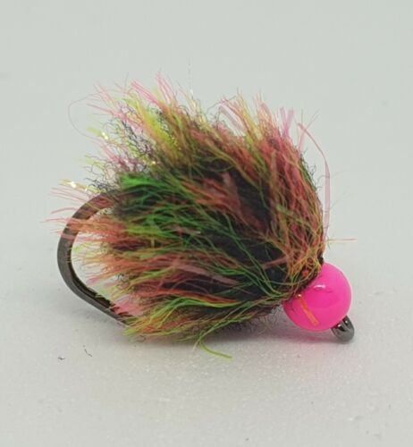 EGGSTASY WORMS SIZE 10 BARBLESS fly fishing flies set of 3