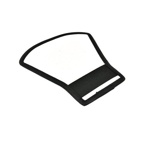 Phot-R Universal Reflector Flashgun Diffuser White Speedlite Microfibre Cloth