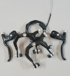 Vintage Old School BMX ALLOY BRAKES SET 1999 Bicycle Bike NOS Skyway BLACK