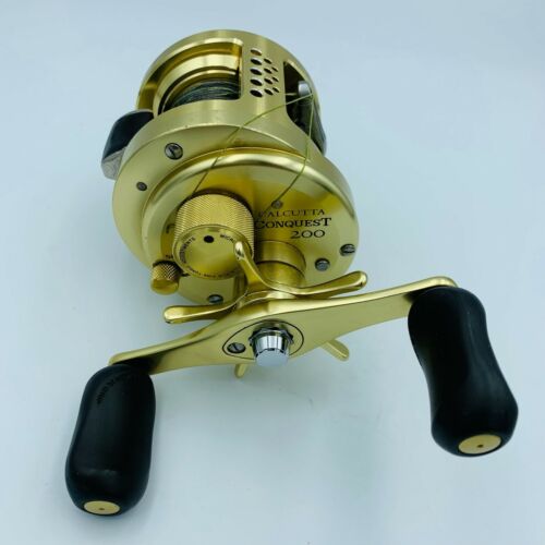 Shimano Calcutta Conquest 200 Bait Casting Fishing Reel Spinning From Japan